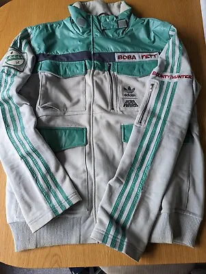Buy Adidas X Star Wars Boba Fett Mandelorian Jacket Rare  Mens Large  • 244.99£
