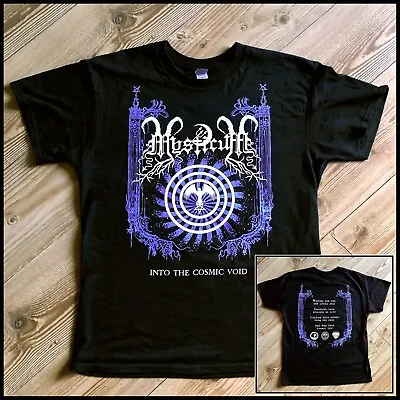 Buy MYSTICUM: 'Into The Cosmic Void' Shirt (sizes S, M, L, XL & XXL, Official Shirt) • 18£