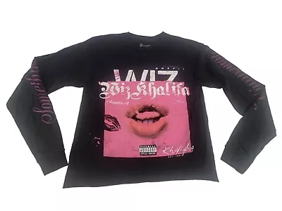 Buy Wiz Khalifa , Something New , Black T Shirt Cotton Long Sleeve Women's Size S • 22.68£