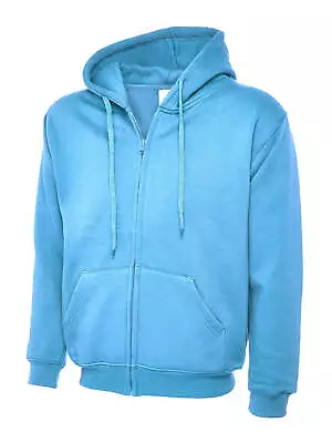 Buy Uneek Clothing UC504s Classic Full Zip Hooded Sweatshirt • 19.92£