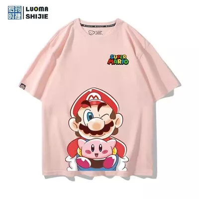 Buy Super Mario Luigi Kirby Manga Strip Anime Unisex Tshirt T-Shirt Tee S-3XL • 15.59£