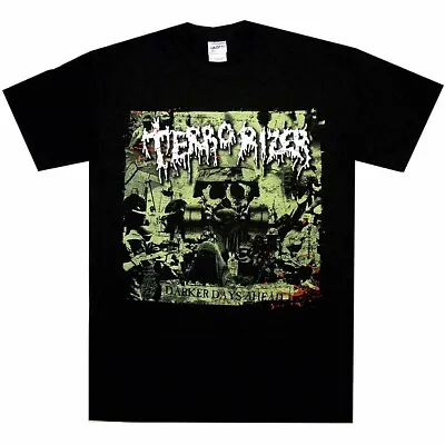 Buy Terrorizer Darker Days Ahead Shirt S-XXL Death Metal Grindcore Official T-shirt  • 19.82£