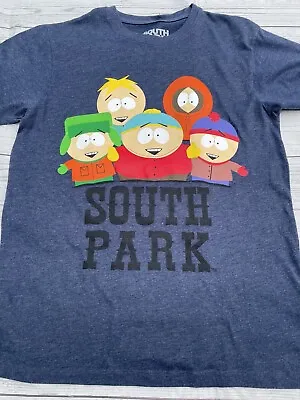 Buy Deadstock Men's Size Small South Park Blue T-Shirt 100% Cotton • 9.98£