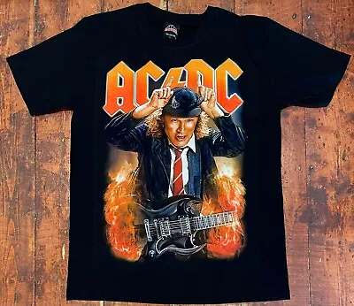 Buy Rock@Tees AC/DC Angus Young Double Sided T-shirt XL (ts0337) (New) • 19.99£