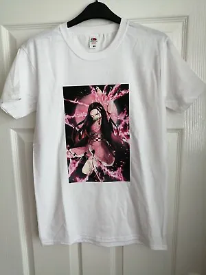 Buy Anime Printed T-shirts Demon Slayer Tokyo Tevengers Attack On Titan My Hero Acad • 12£