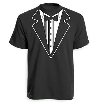 Buy Funny  Tuxedo Fancy Dress  Mens T-Shirt Size S-XXXL • 7£