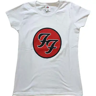 Buy SALE Foo Fighters Ladies T-Shirt: FF Logo • 14.95£
