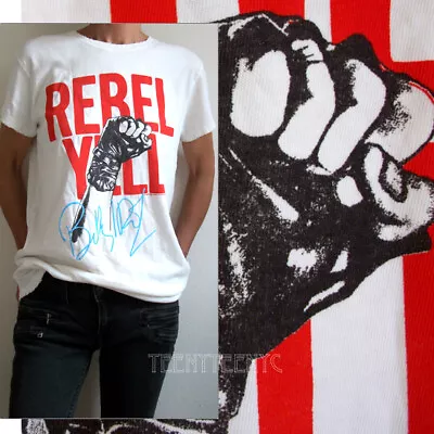 Buy Junk Food Billy Idol Rebel Yell Puff Ink Destroyed Finish Soft Cotton T-shirt  • 40.35£