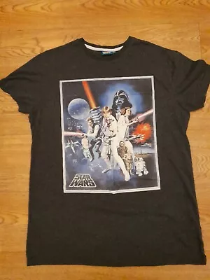Buy Mens Retro Star Wars T Shirt Medium Vintage  • 3.99£