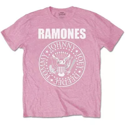 Buy Ramones Presidential Seal Licensed Tee T-Shirt Kids • 15.99£