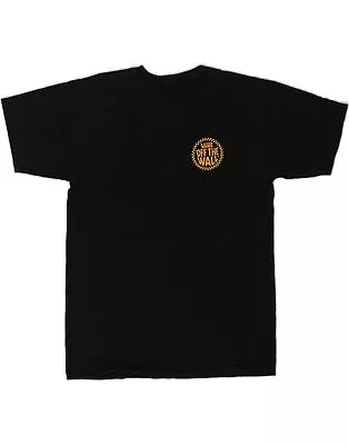 Buy VANS Mens Graphic T-Shirt Top Medium Black AE10 • 13£