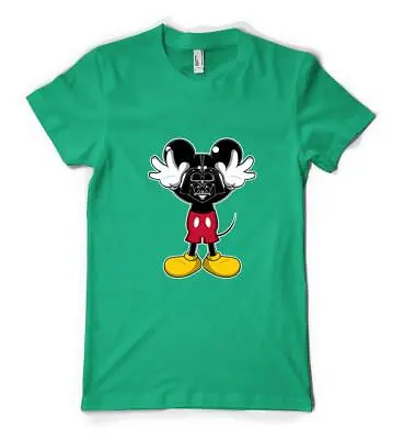 Buy Personalised Star Mouse Wars Mickey Darth Vader Sith Lord Adult And Kids T-shirt • 13.99£