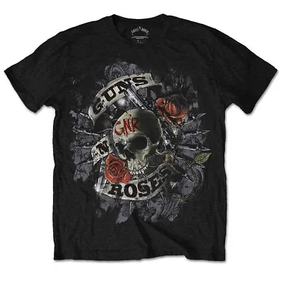 Buy Guns N Roses T-Shirt Firepower GNR Rock Band New Black Official • 14.95£