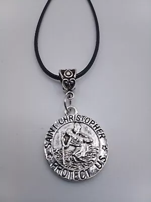 Buy St Christopher Protection Pendant Saint Of Travel Necklace Gift  Jewellery • 4.95£