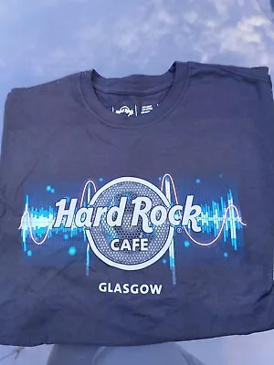 Buy Hard Rock Cafe Glasgow Mens  Black T-Shirt New With Tags Adult Size XXXl • 12£