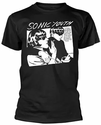 Buy Official Sonic Youth T Shirt Goo Album Cover Black Classic Rock Band Tee New • 16.28£