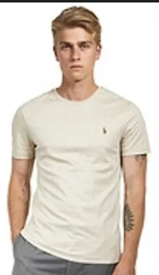 Buy BNWT Polo Ralph Lauren Dune Tan Colour Top Tee T-shirt XL • 49.99£