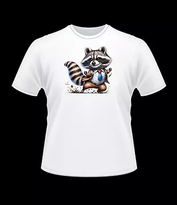 Buy Raccoon Wildlife Animal Racoon Wilderness T Shirt XS S M L XL 2XL 3XL • 12.99£