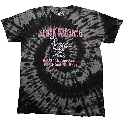 Buy Black Sabbath We Sold Our Soul For Rock N Roll  Tie-Dye T-Shirt NEW • 16.59£