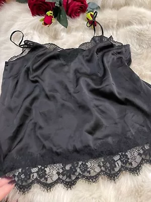 Buy Nice Black Camisole Sleepwear Nightwear Size XL • 28.95£