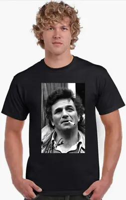 Buy Columbo Gildan T-Shirt Gift Men Unisex S,M,L,XL,2XL Plus Black Cotton Bag • 10.99£