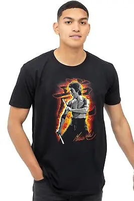 Buy Bruce Lee Mens T-shirt Attack Top Tee S-2XL Official • 13.99£