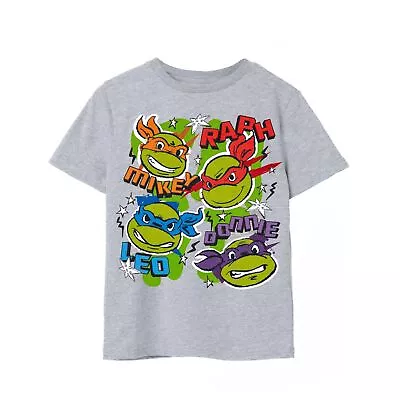 Buy Teenage Mutant Ninja Turtles Childrens/Kids Faces T-Shirt NS8355 • 14.59£