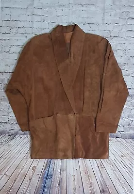 Buy Genuine Suede 80’s Hip Length Tan Jacket Size 36 • 60£