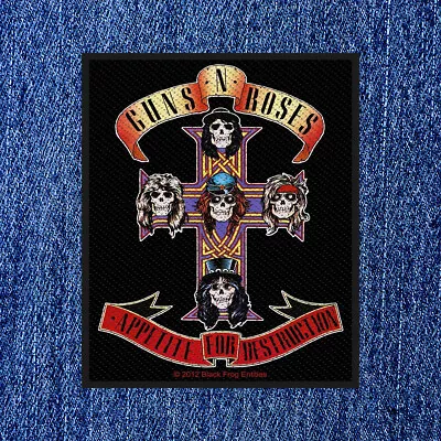 Buy Guns 'n' Roses - Appetite For Destruction (new) Sew On Patch Official Band Merch • 4.75£