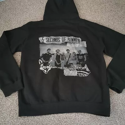 Buy 5 Seconds Of Summer 5SOS Pop Rock Band Hoodie Sweatshirt Small Front/Back Print • 29.95£