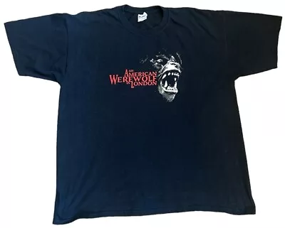 Buy American Werewolf In London Movie Promo Double Sided T Shirt Size XL • 30£