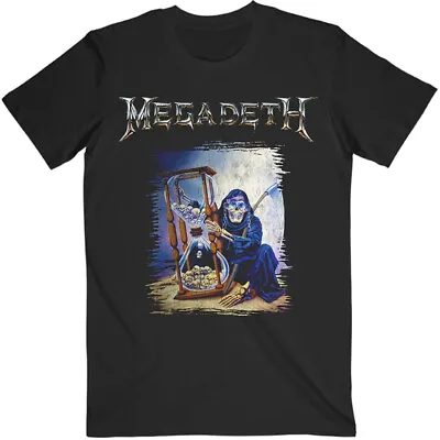 Buy Megadeth Countdown Hourglass Black T-Shirt - OFFICIAL • 16.29£