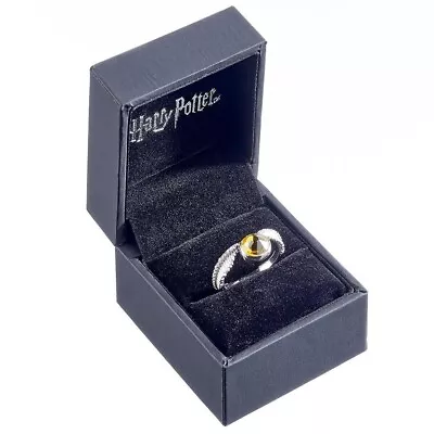 Buy Harry Potter Sterling Silver Crystal Ring Golden Snitch Large Official Product • 47.99£