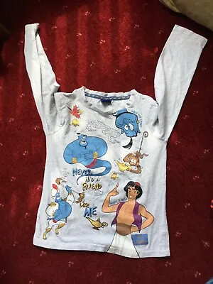 Buy DISNEY T-Shirt Top Aladdin Age 8-9 Years • 2.99£