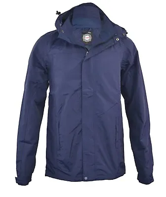 Buy Mens Waterproof Smart Classic Performance Jacket Coat Big & Tall Fit M-2XL • 19.99£