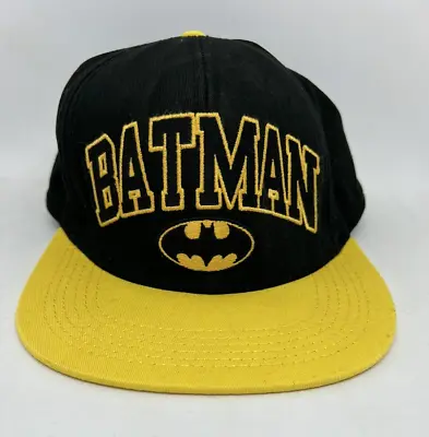 Buy DC Comics 'BATMAN' Movie Flat Peak Cotton Snapback Cap - BioWorld Merch • 15.80£
