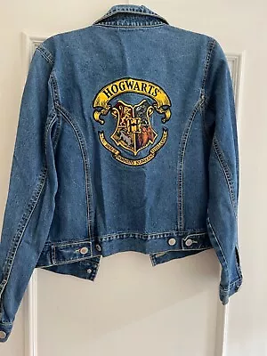 Buy Vintage Harry Potter Hogwarts Denim Jacket • 35£