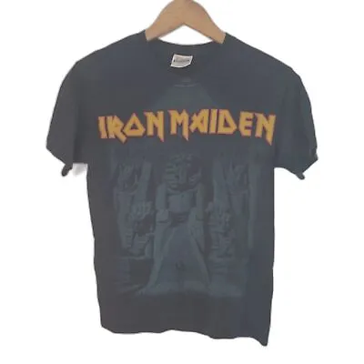 Buy Iron Maiden Rock T Shirt/ Iron Maiden Powerslave  Black Women's Size Small • 17.96£