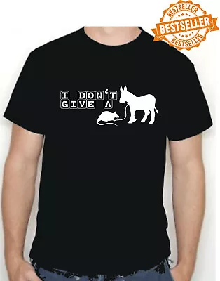 Buy DON'T GIVE A RATS A*** T-shirt / Rude / Birthday / Office / Holiday / All Sizes • 11.99£