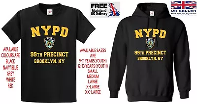 Buy NYPD New York Police Department Adult/Kids Pullover Hoodie And T-Shirt • 15£