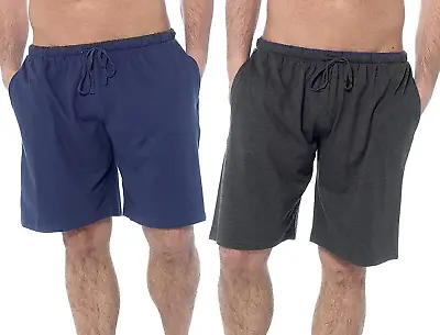 Buy INSIGNIA Mens Twin Pack Pyjamas Cotton Lounge Shorts Bottoms • 20.50£