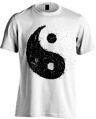 Buy Yin Yang Harmony Men's T-Shirt | 13 Colours - Screen Printed | • 12.95£