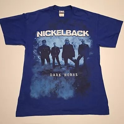 Buy Nickelback - Dark Horse American Tour T-Shirt Size Medium • 28.31£