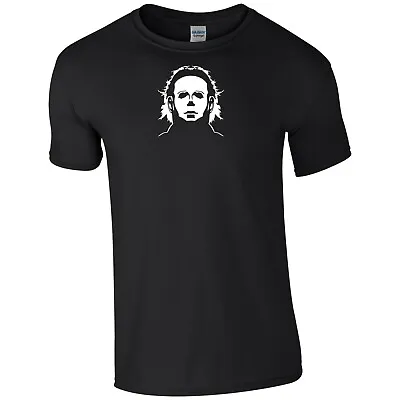 Buy Scary Mask T Shirt Halloween Horror Scary Pumpkin Trick Or Treat Witch Kids Top • 9.99£