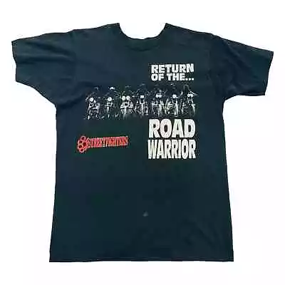 Buy Vintage  Street Fighters Road Warrior Single Stitch T-Shirt - Small • 15£