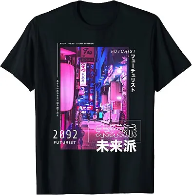 Buy Japanese Street Cyberpunk Tokyo Streetwear Aesthetic Graphic T-Shirt ,great Gift • 21£