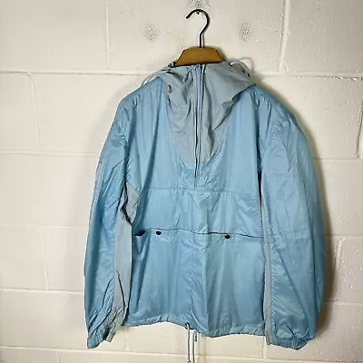Buy Pretty Green Jacket Mens 2XL XXL Blue Nylon Mod Smock Gallagher Oasis Parka • 48.95£