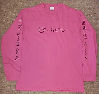 Buy The Cure T-shirt Kiss Me Kiss Me Kiss Me Noah Hot Pink Original • 125£