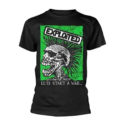 Buy Official Licensed - The Exploited - Let's Start A War T Shirt Punk • 19.99£