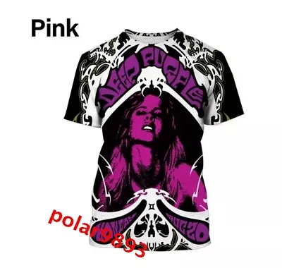 Buy Deep Purple Heavy Metal Rock T-Shirt Unisex Short Sleeve Tee Tops Pullover Gift • 10.79£